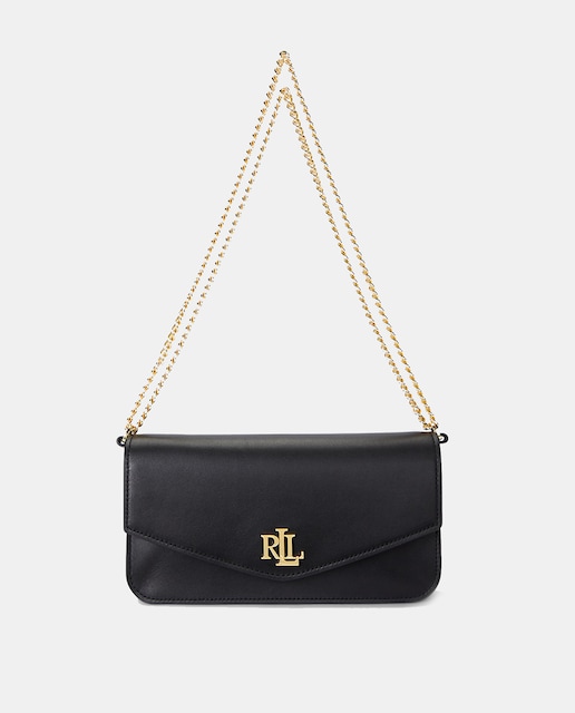 Imagen 0 de Bolso de mujer Lauren Ralph Lauren mediano en negro.