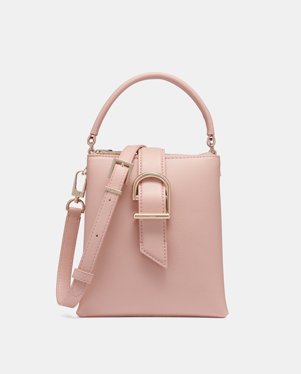 Imagen 0 de Bolso bandolera DKNY DEENA con asa larga y cierre hebilla