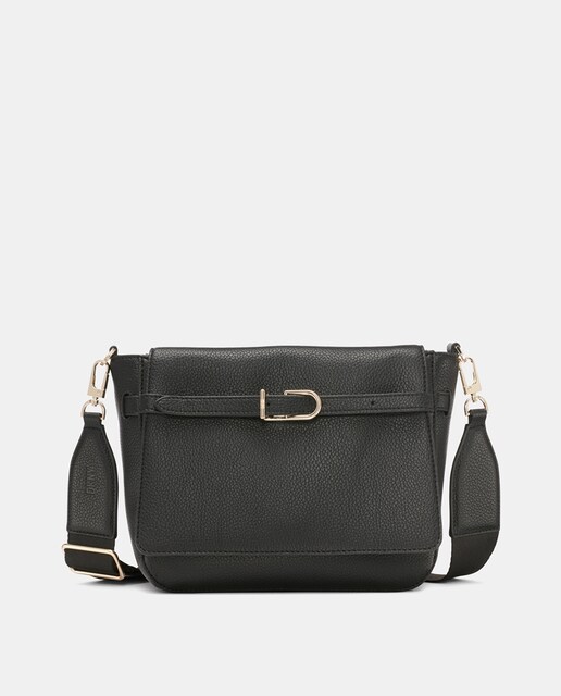 Imagen 0 de Bolso bandolera DKNY PENELOPE con asa larga y cierre con broche