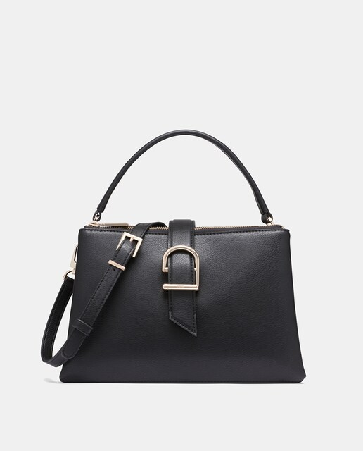 Imagen 0 de Bolso DKNY DEENA con asa corta y cierre de hebilla