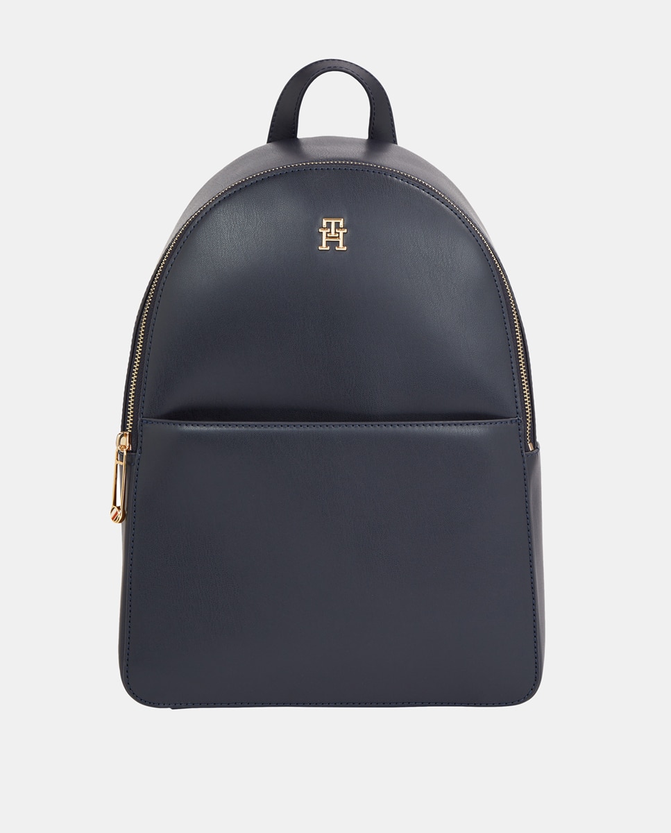 Imagen 0 de Mochila mediana de mujer en color negro de Tommy Hilfiger.