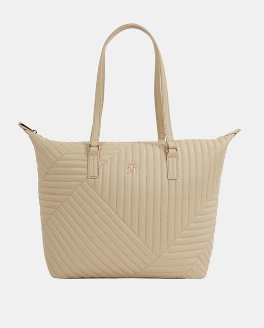 Imagen 0 de Bolso estilo tote con diseño acolchado