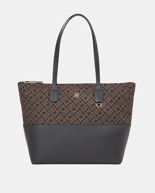 Imagen 0 de Bolso estilo tote con monograma