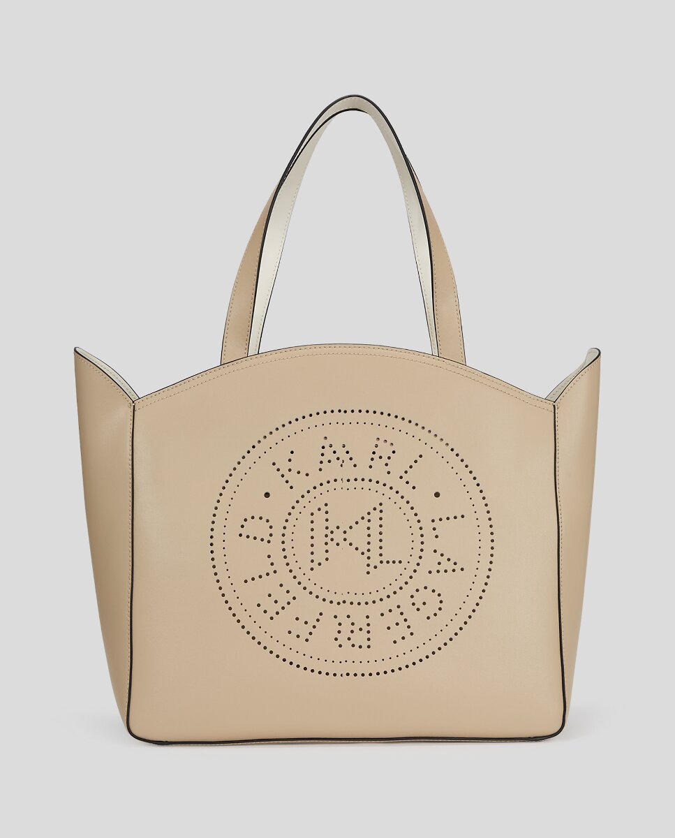 Imagen 0 de Bolso tote grande perforado k/circle