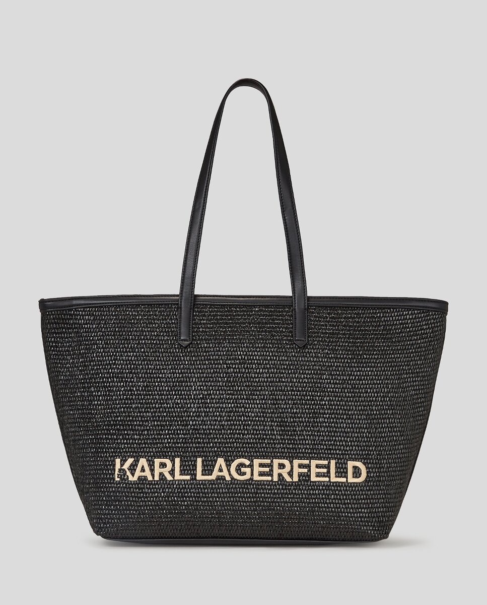 Imagen 0 de Bolso tote de rafia k/essential