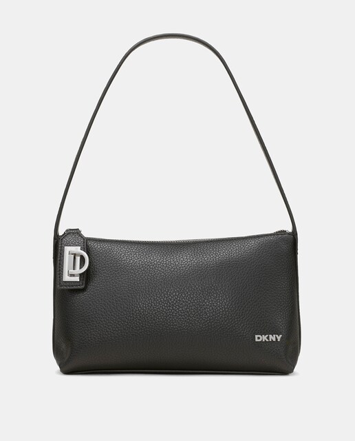 Imagen 0 de Bolso DKNY LENA con asa media y estampado liso