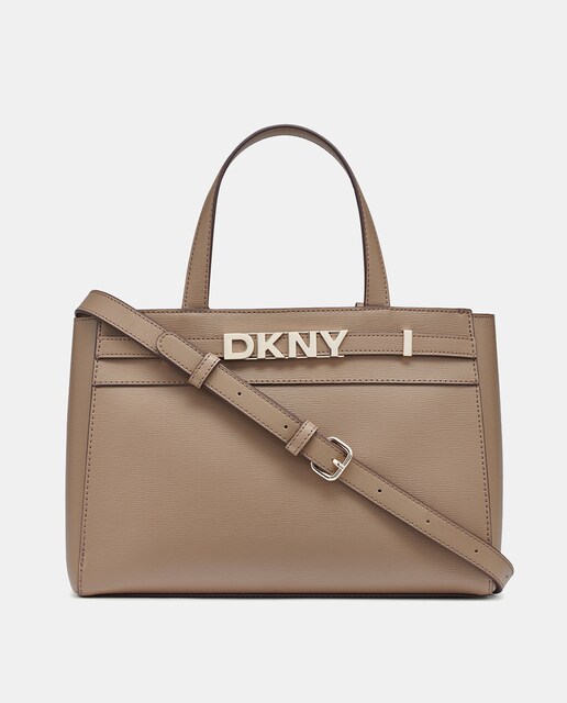 Imagen 0 de Bolso de mano Beckett con asa doble y estampado liso