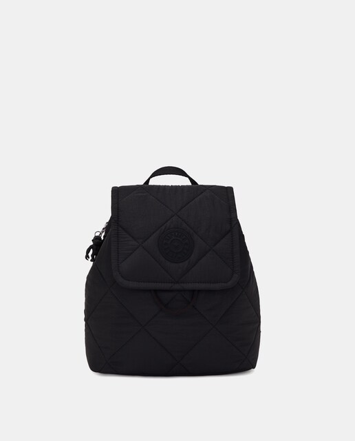 Imagen 0 de Mochila pequeña Adino en negro con cordones