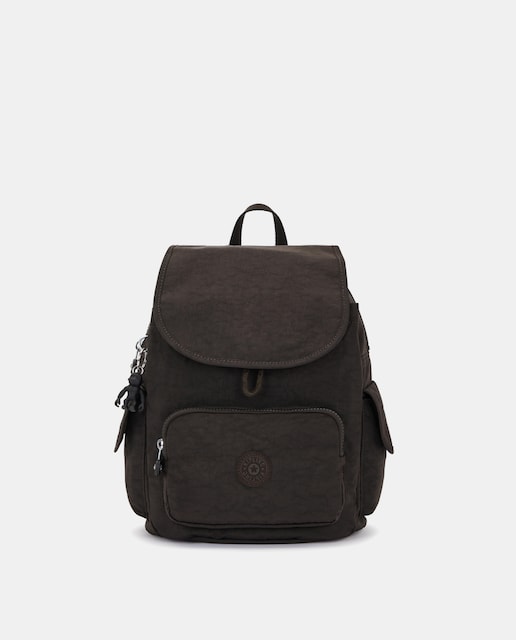 Imagen 0 de Mochila mediana City Pack en marrón oscuro con cordones