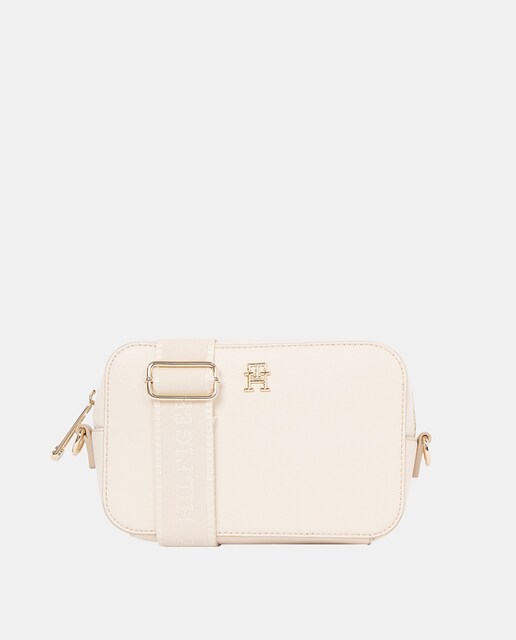 Imagen 0 de Bolso bandolera de mujer en color blanco