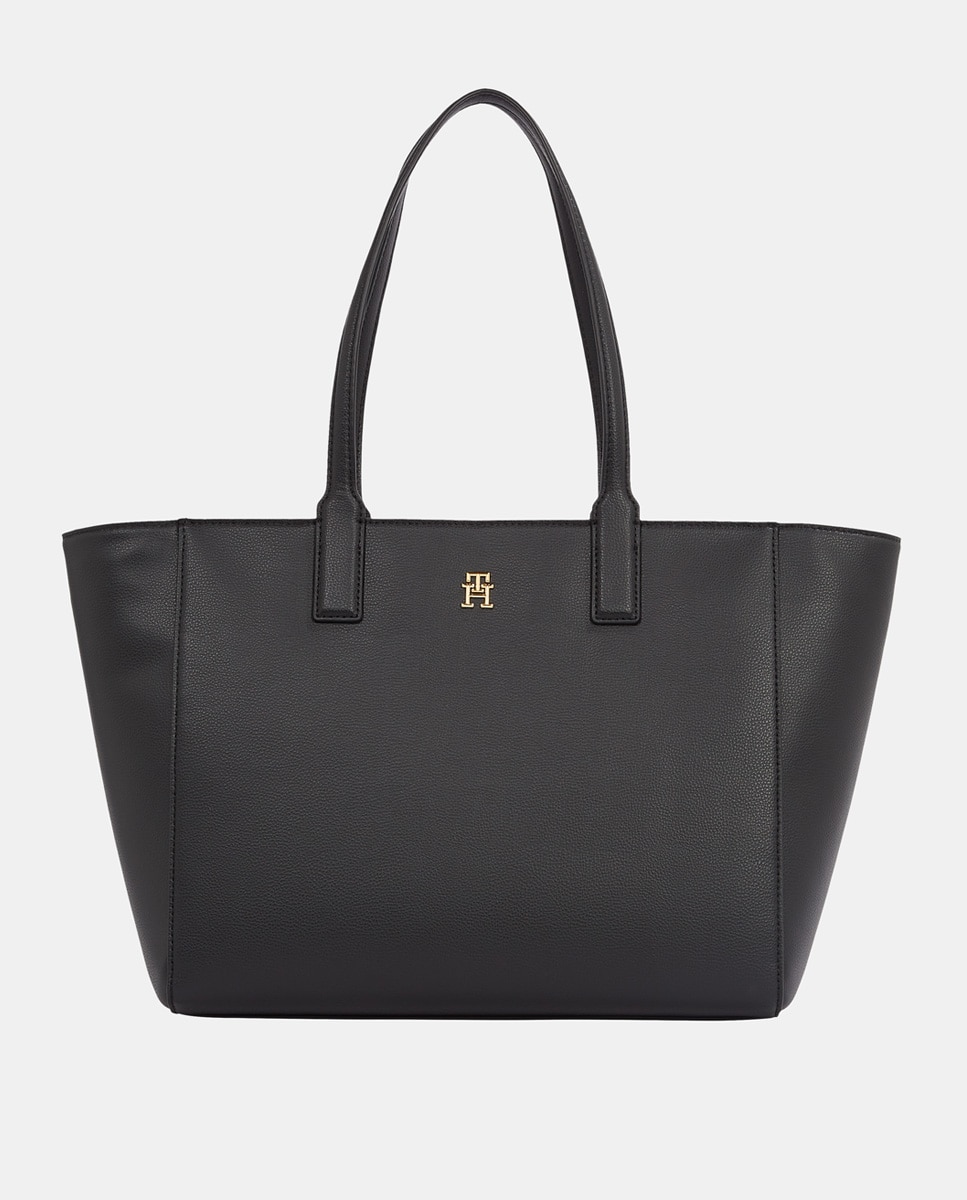 Imagen 0 de Bolso estilo tote de mujer en color negro
