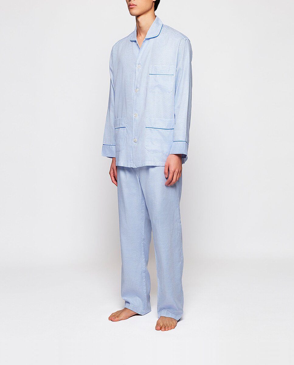 Imagen 0 de Pijama de hombre largo con dibujo