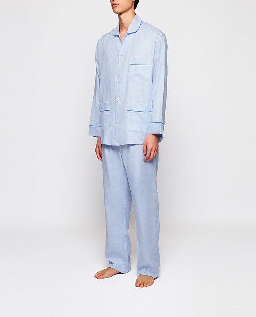 Imagen 0 de Pijama de hombre largo con dibujo