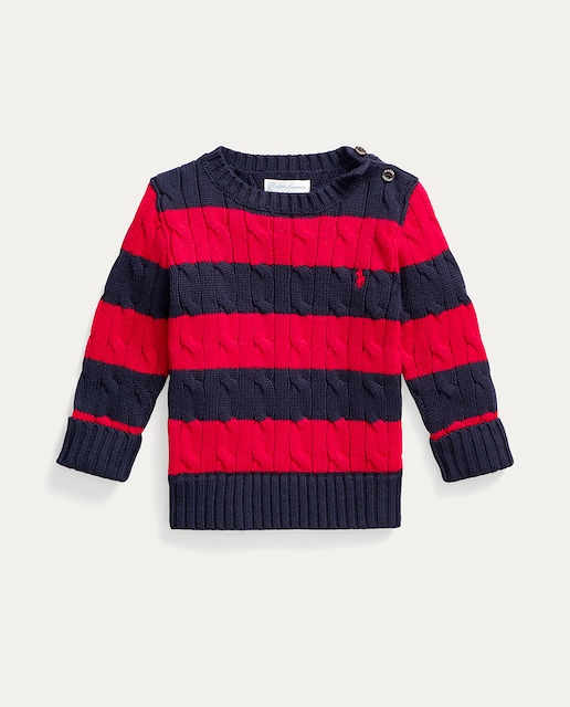 Imagen 0 de Jersey de ochos de bebé niño a rayas