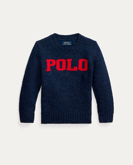 Imagen 0 de Jersey de lana de niño en azul