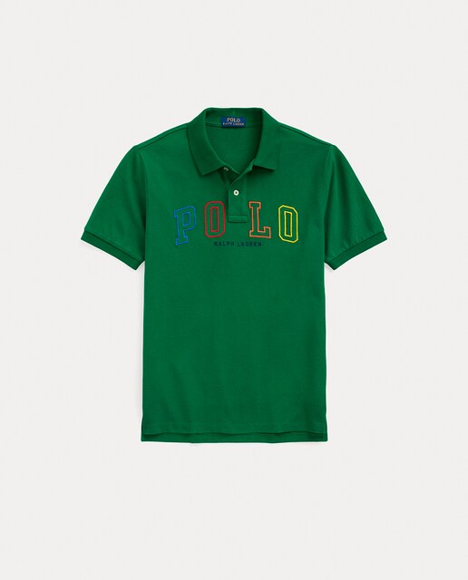 Imagen 0 de Polo de niño en azul con logo
