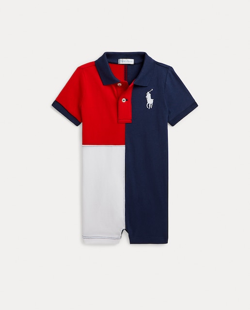 Imagen 0 de Pelele de bebé niño corto de algodón