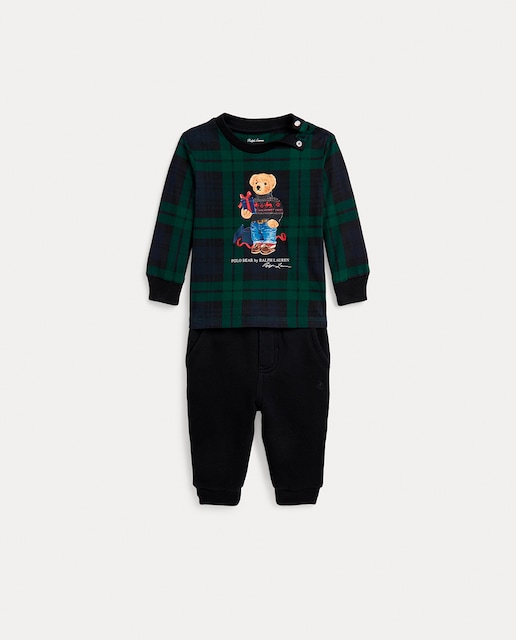 Imagen 0 de Conjunto de bebé niño de chandal con Polo Bear