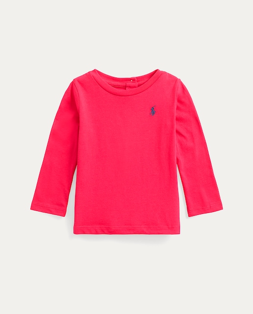 Imagen 0 de Camiseta de bebé niña en rosa con logo