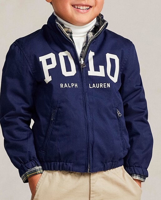 Imagen 0 de Abrigo de niño de 100% algodón reversible