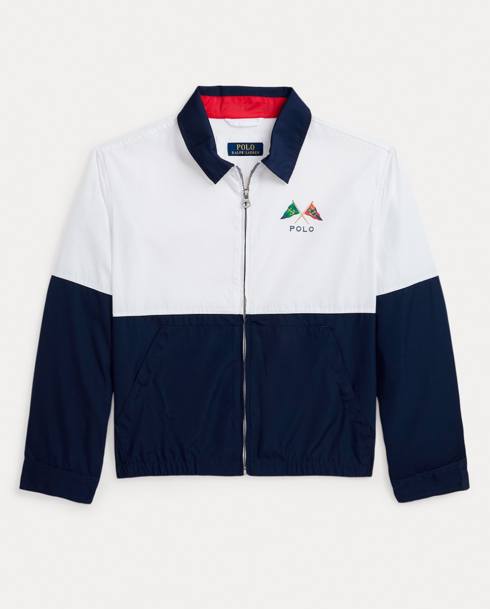 Imagen 0 de Chaqueta de niño bicolor con cremallera