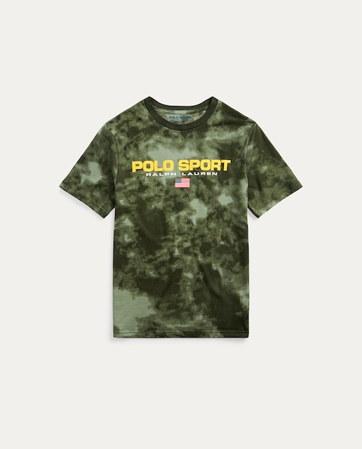 Imagen 0 de Camiseta de niño en verde POLO SPORT