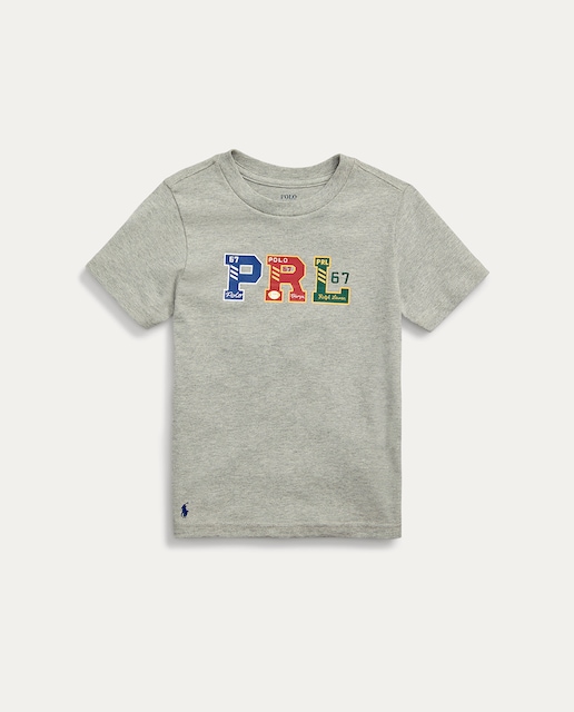 Imagen 0 de Camiseta de niño en gris con dibujo frontal