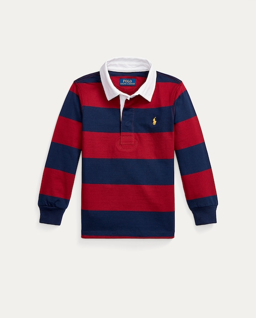 Imagen 0 de Rugby de niño en rojo con logo