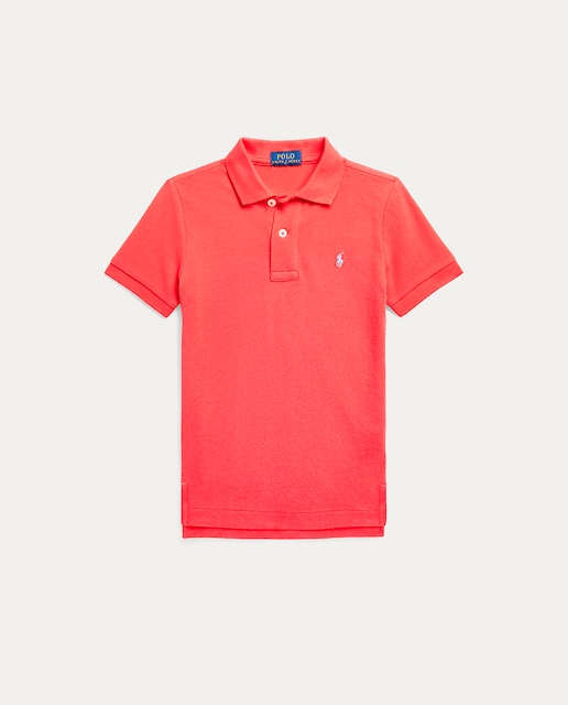 Imagen 0 de Polo de niño en rojo con logo