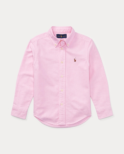 Imagen 0 de Camisa de niño de algodón en rosa