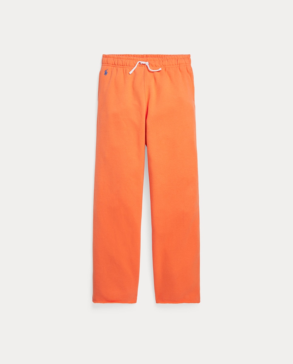 Imagen 0 de Pantalón de chándal de niña en naranja con cordón