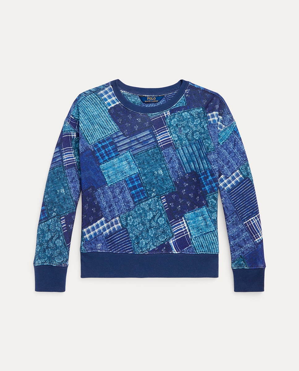 Imagen 0 de Sudadera de niña en azul fantasía