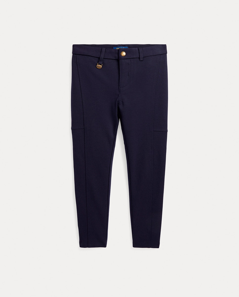Imagen 0 de Leggins de niña en azul marino elásticos