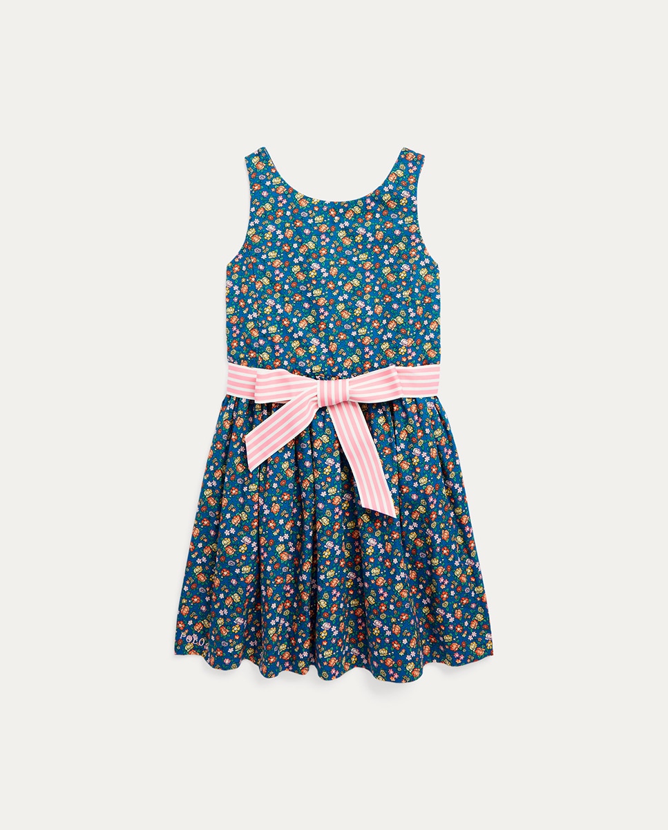 Imagen 0 de Vestido de niña de flores Fit & Flare