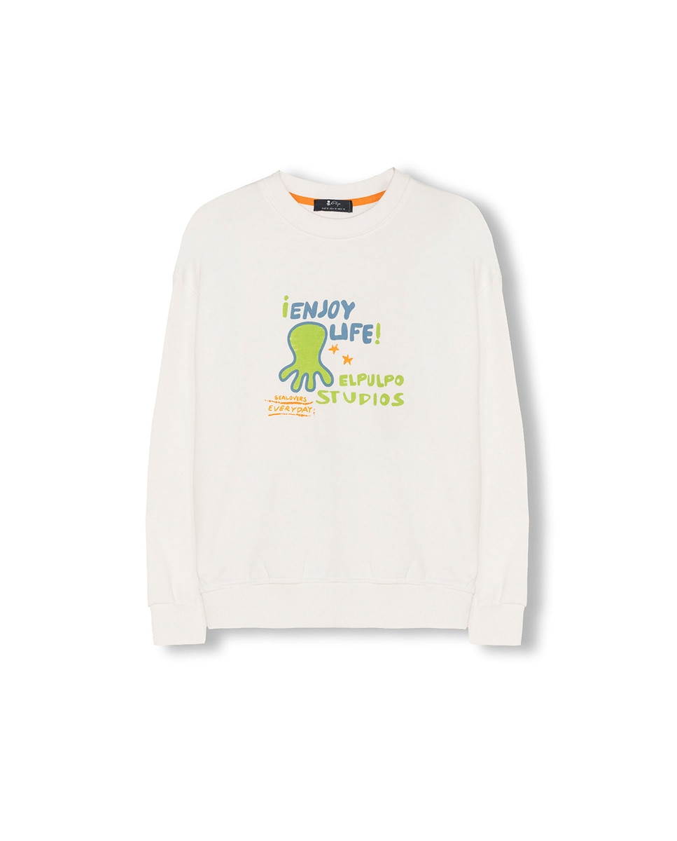 Imagen 0 de Sudadera niño Oversize estampada