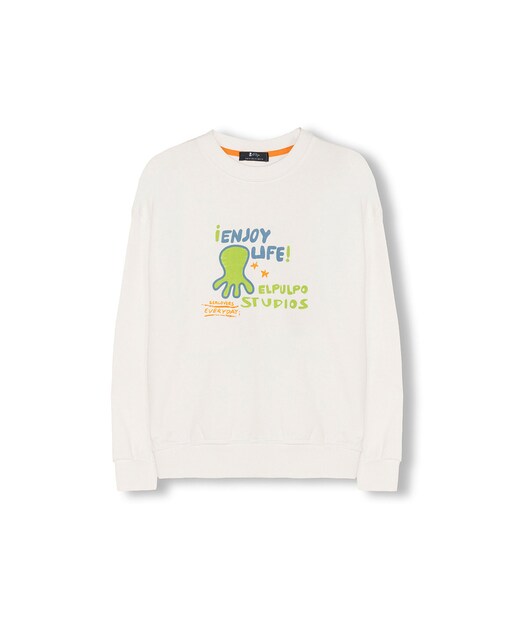 Imagen 0 de Sudadera niño Oversize estampada