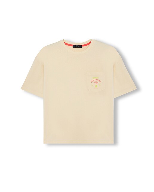 Imagen 0 de Camiseta niño Oversize con estampado manga corta
