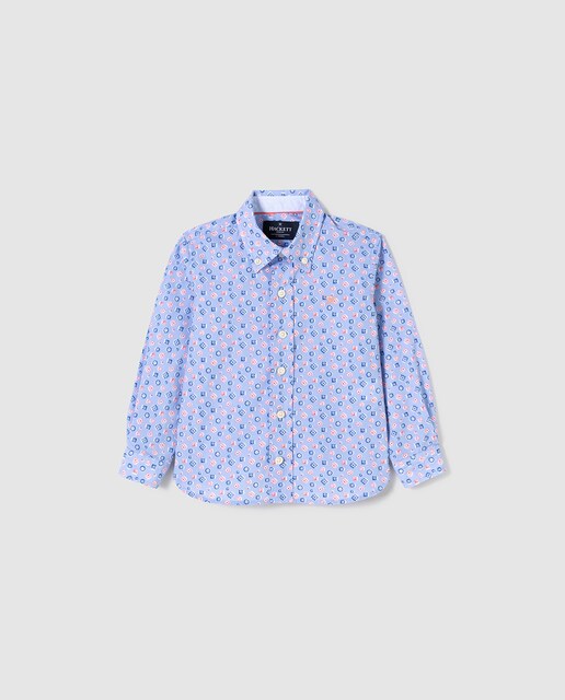 Imagen 0 de Camisa de niño con dibujos geométricos