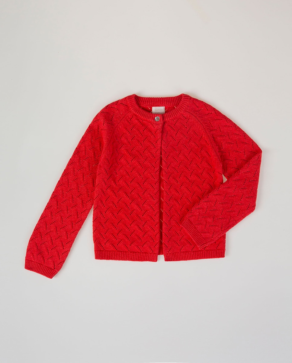 Imagen 0 de Chaqueta de punto de niña