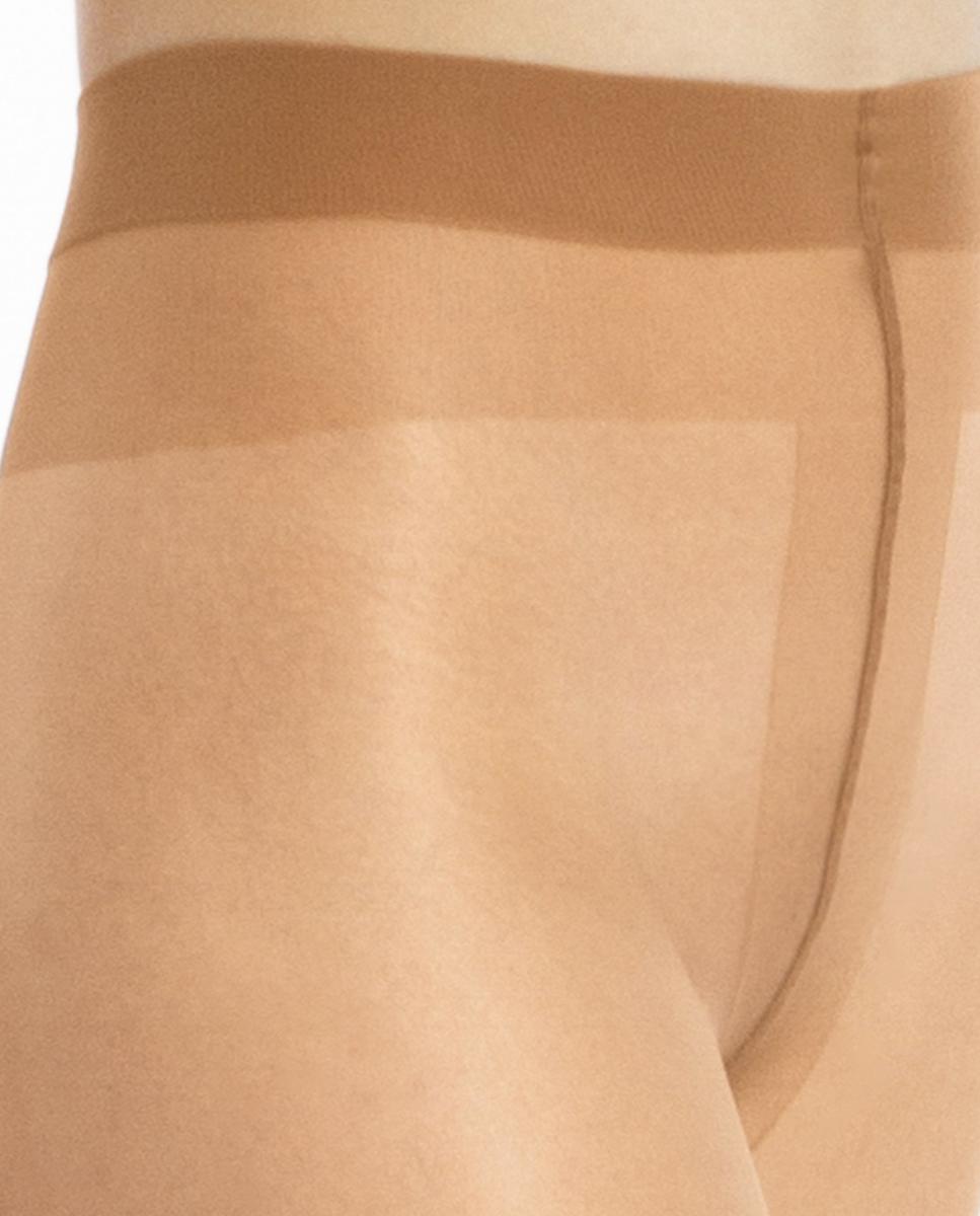 Meias transparentes com costura traseira Bronze-2
