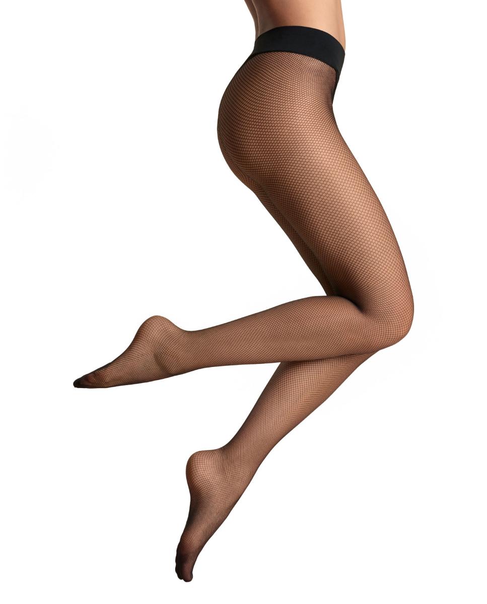 Collant modeladora transparente e fosca para a barriga, 15 d Preto-2