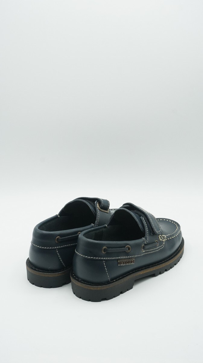 Mocassin c/Velcro Pespontado 3