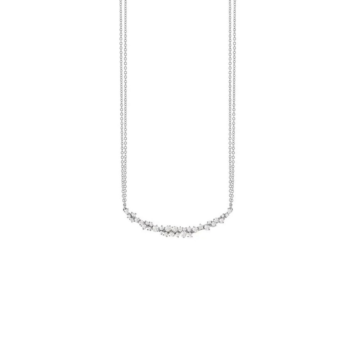 Imagem 0 de Colar Mimosa em Ouro Branco e Diamantes