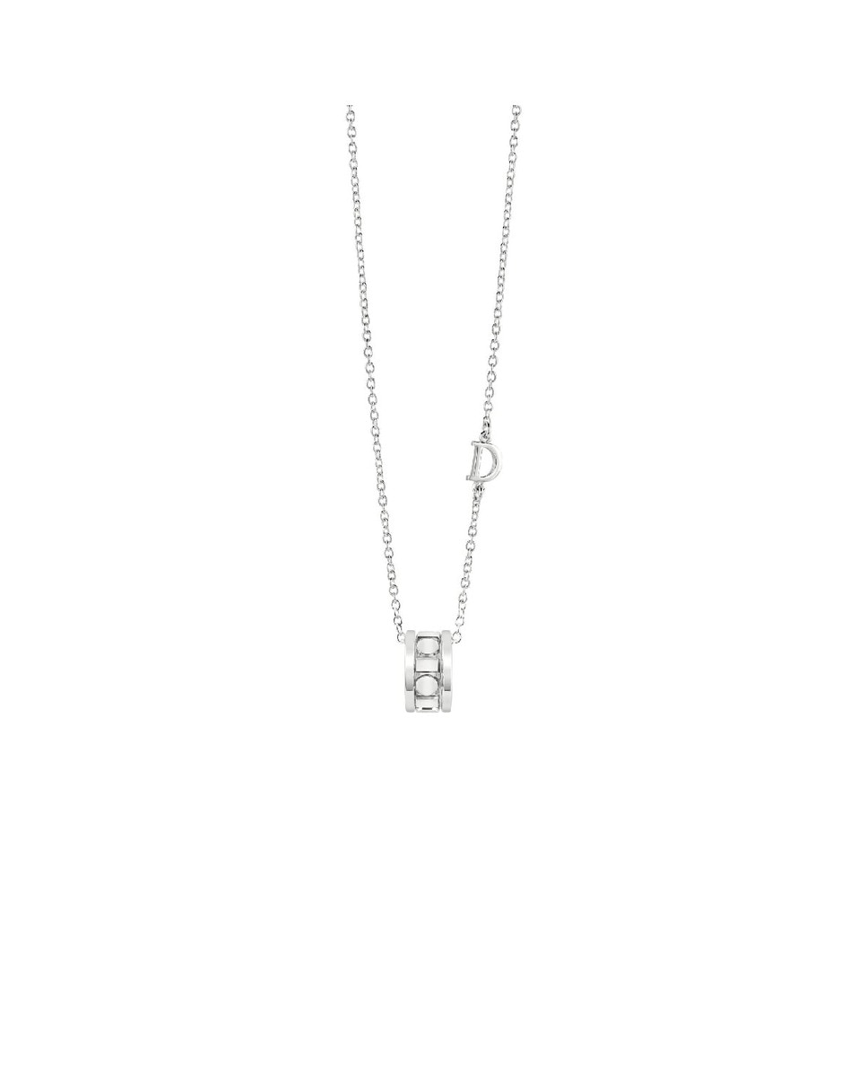 Colar Belle Époque Reel em Ouro Branco 1