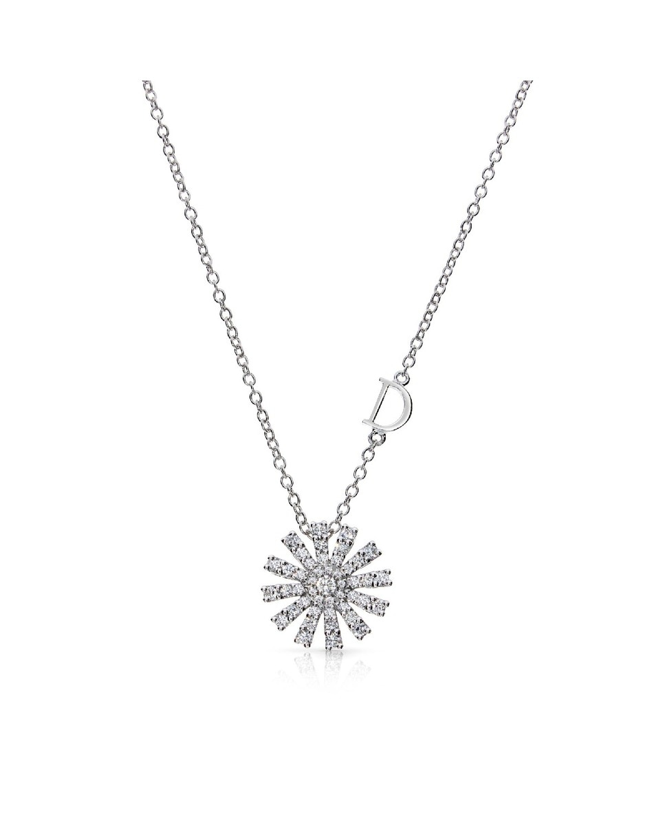 Colar Margherita em Ouro Branco e Diamantes 1