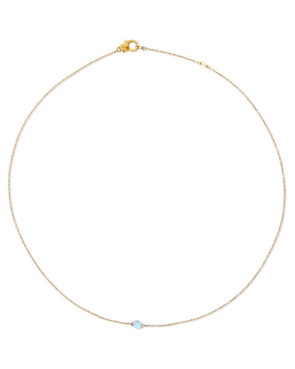 Imagem 0 de Colar Azure em Ouro e Aquamarine
