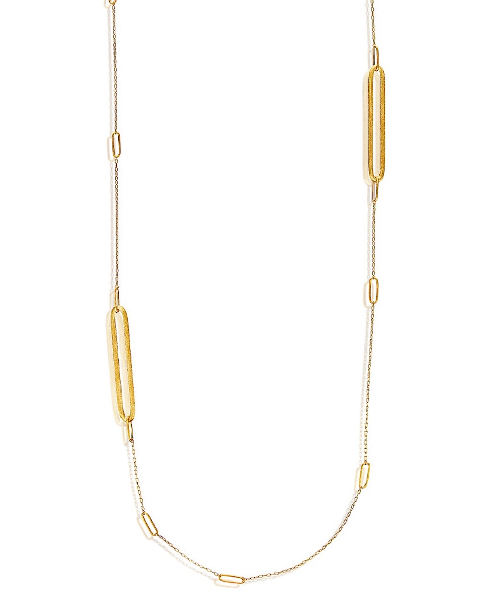 Colar "Libera" em Ouro e Diamantes Dourado-3