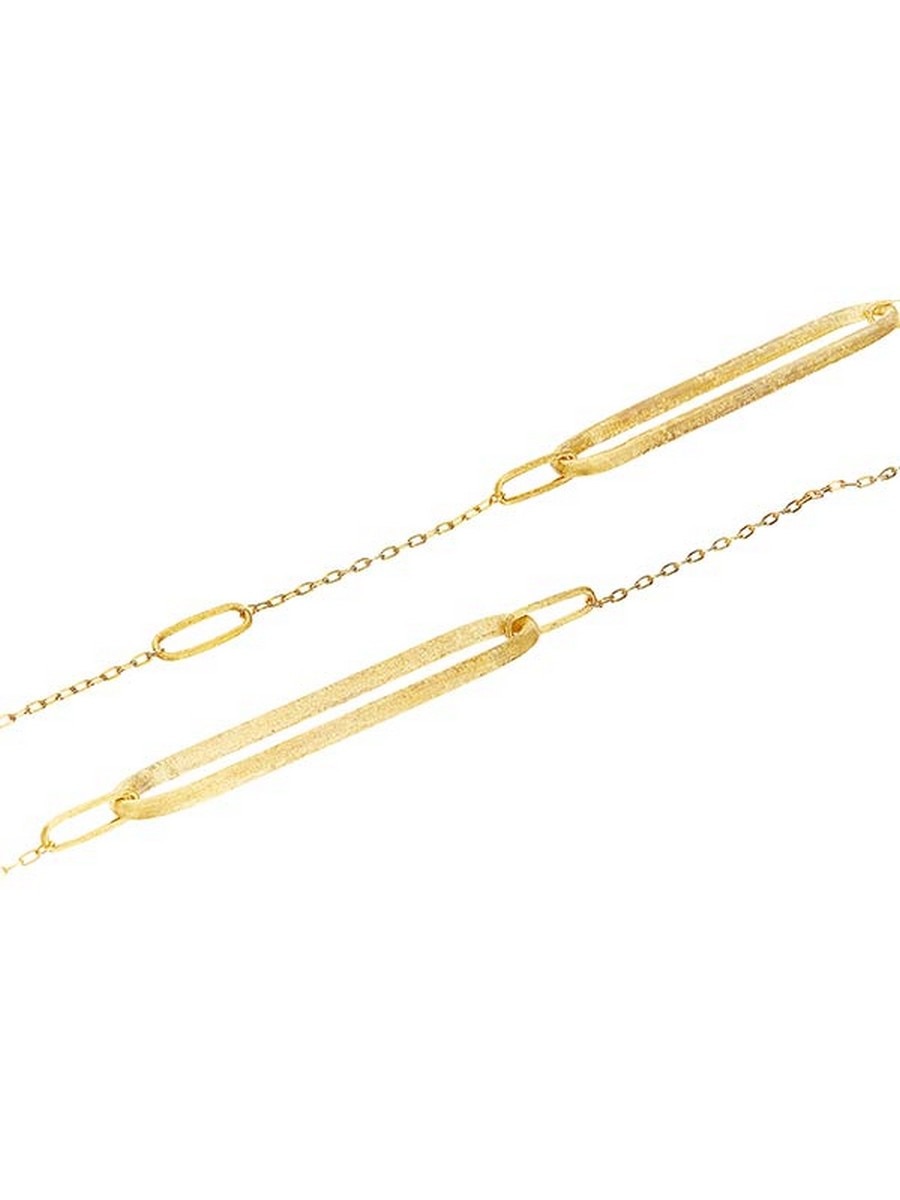 Colar "Libera" em Ouro e Diamantes Dourado-4