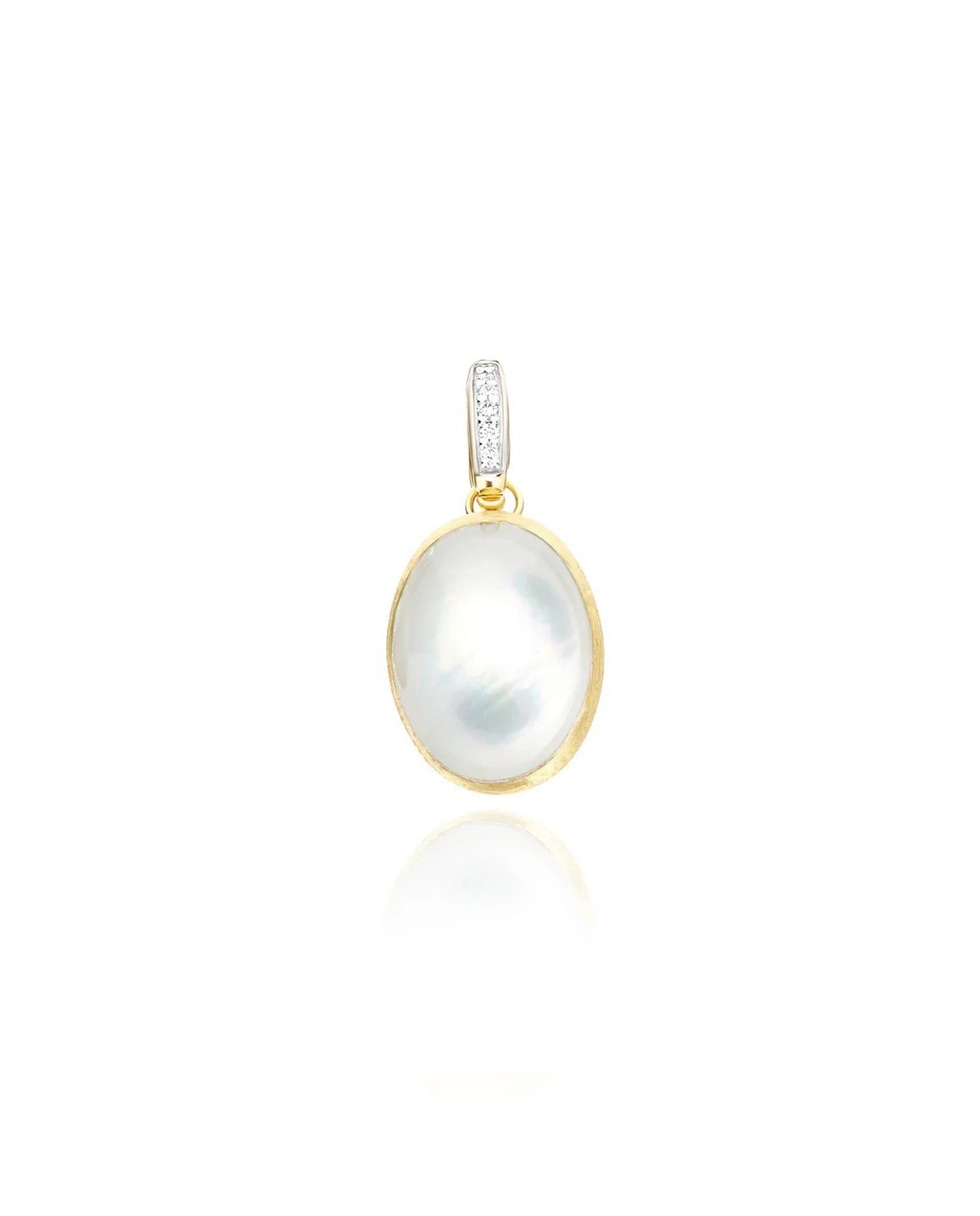 Pendente Dolcevita "Boules" em Ouro, Diamantes e Madrepérola (medium) 1