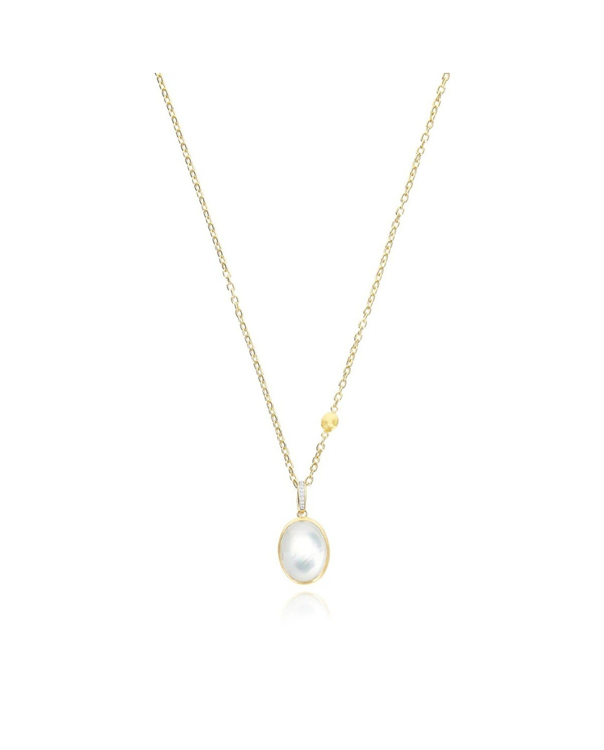 Pendente Dolcevita "Boules" em Ouro, Diamantes e Madrepérola (medium) 2